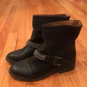 Ann Taylor Loft Moto / Combat Boots